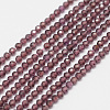 Natural Garnet Bead Strands G-G936-2mm-23-1