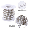 Gorgecraft Two Rows Rhinestone Cup Chain((Hot Melt Adhesive On The Back) DIY-GF0001-77-2