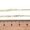 1.8MM Brass Figaro Chain Necklaces for Women KK-CBA2293-08G-5