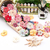 WADORN 120Pcs 12 Colors Silk Cloth Flower DIY-WR0003-94-6