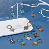 Natural & Synthetic Gemstone Keychain KEYC-FH00014-5