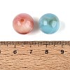Two Tone Opaque Acrylic Beads OACR-Q205-05B-4