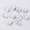 Faceted Teardrop K9 Glass Rhinestone Cabochons X-RGLA-I001-10x7mm-031-1