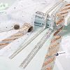 6 Strands 3 Style Glitter Hotfix Rhinestone DIY-BY0001-20-7