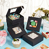 Paper Candy Storage Box CON-WH0084-96A-01-5