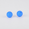 Round Silicone Focal Beads SI-JX0046A-15-2