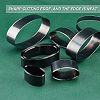 8 Sizes Oval-shaped High Carbon Steel Hole Puncher Set DIY-WH0259-71-6