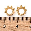 Crown Brass Beads KK-K378-45B-G-2