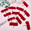144Pcs Paper Artificial Rose Flower DIY-SP0005-95B-4