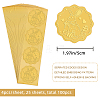 Self Adhesive Gold Foil Embossed Stickers DIY-WH0211-240-2