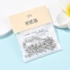 SHEGRACE Brass Shell Shape Charms XGR0170P-107P-6