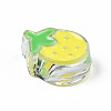 Transparent Acrylic Enamel Beads LS-OACR-N130-024-02-3
