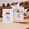 Rectangle Paper Hair Clip Display Cards CDIS-C004-03C-1