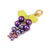 Glass Pendant Decorations HJEW-CJ00030-2