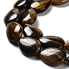 Natural Teardrop Tiger Eye Beads Strands G-L242-26-4