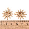 Alloy Rhinestone Pendants RB-CBAA987-19KCG-3