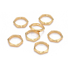 Brass Bead Frames X-KK-L189-06G-1