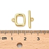 Brass Toggle Clasps KK-M314-07G-2