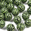 Opaque Acrylic Beads MACR-C036-01C-1