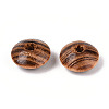 Pine Wood Beads WOOD-N018-01A-2