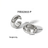 Elegant Stainless Steel Cuff Earrings NQ7572-2-1