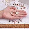 24Pcs 12 Style Zinc Alloy Enamel Pendants ENAM-TA0001-24-5