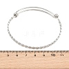 Tarnish Resistant Adjustable 304 Stainless Steel Expandable Bangle Making BJEW-G482-03P-3