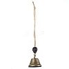 Iron Bell Pendant Decorations HJEW-JM02175-4