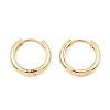 Brass Huggie Hoop Earrings EJEW-I289-14KCG-1