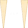 Brass Big Pendants KK-BC0006-23G-NF-1