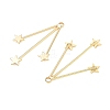 Brass Pendants KK-CBA3EDE-03G-2