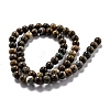 Round Natural Ocean Agate/Ocean Jasper Beads Strands G-L574-02A-2