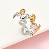 304 Stainless Steel Cuff Rings LS-RJEW-D338-03D-GP-4