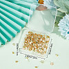 50 Pairs 304 Stainless Steel Stud Earring Findings STAS-BBC0001-73-6