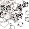 DIY Heart Earring Making Kit DIY-TA0005-40-3