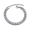 Stainless Steel Cable Chain Braclets PW-WG142A4-05-1