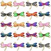 45Pcs 9 Colors Insect Theme Alloy Enamel Connector Charms ENAM-CJ0003-83-1