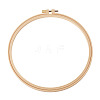 1Pc Plastic Imitation Bamboo Cross Stitch Embroidery Hoops FIND-TADJ0001-02-1