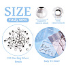 50PCS 925 Sterling Silver Beads Spacer STER-TA0001-30-3