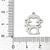 201 Stainless Steel Pendants STAS-F316-30P-01-3