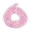 Natural Selenite Beads Strands G-Q162-A01-01B-03-3
