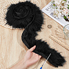 1M Acrylic Fiber Faux Fur Ribbon OCOR-BC0009-20B-3