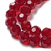 Transparent Glass Beads X-EGLA-A035-T10mm-D02-4