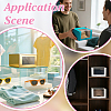 Foldable Cardboard Gift Cap Storage Boxes with Clear PVC Window CON-WH0099-66E-5