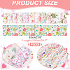 Flower Pattern Cotton Fabrics DIY-WH0588-11A-2