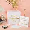 1 Set Party Paper Name Suggestion Card Boxes CBOX-SP0001-03-4
