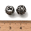 304 Stainless Steel European Beads STAS-D191-17A-AS-2