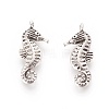 Tibetan Style Alloy Charms TIBEP-A19239-AS-RS-1
