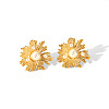 Imitaiton Pearl Flower Irregular Vintage Stud Earrings HQ5475-2-2