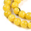 Natural Persian Jade Beads Strands G-A255-A02-01I-3